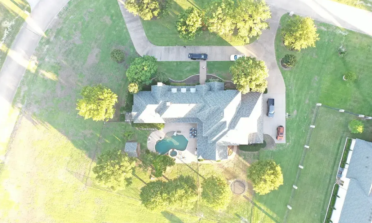 New shingle roof installation on a home in Bethel Park